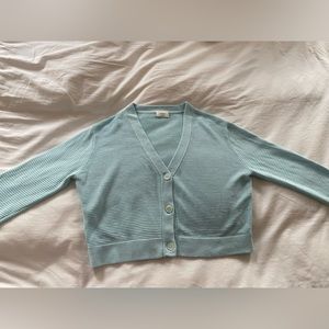 Wilfred Light Cropped Cardigan